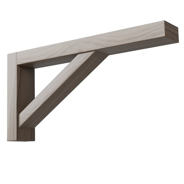 Designs Of Distinction Lexington Bar Bracket - Narrow, Walnut 01605007WL1 - main